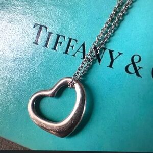 Tiffany & Co Silver Heart Necklace